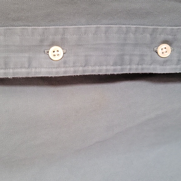 Ralph Lauren Men's Shirt XL Green Denim Cotton Button Down - Picture 4 of 4